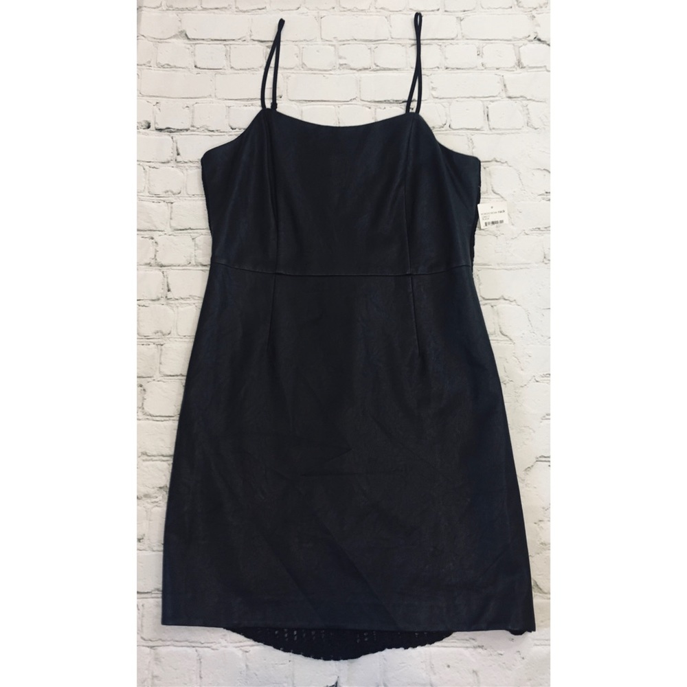 Dirty Ballerina Black Vegan Leather Dress … - Picture 8 of 11